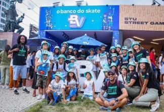 Banco BV promoveu ações com alunos do Instituto Etiene Medeiros no STU Recife