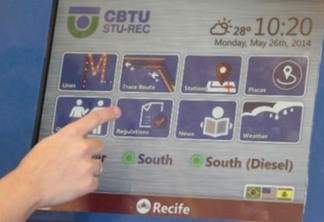 Metrô do Recife ganha informações on-line para turistas 