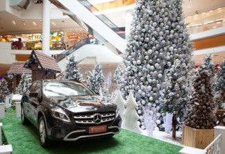 Mercedes GLA 200 Style na ação promo de Natal do Boulevard