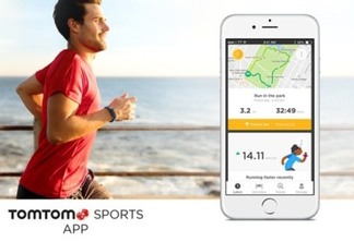 App da TomTom Sports coloca usuário em movimento