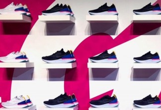 Projeto futurista ilustra espaço da Nike em SP
