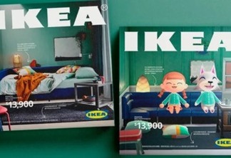 Ikea cria uma versão de seu catálogo com personagens do Animal Crossing
