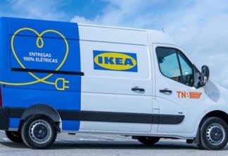 Veículos elétricos entram na frota de entregas da Ikea em Portugal