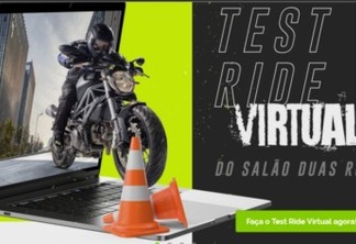 Salão Duas Rodas estreia primeiro test-ride virtual do mundo