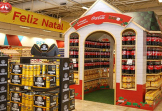 Coca-Cola ativa Natal em pontos de venda