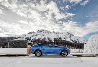 BMW ativa marca em ambiente -20°