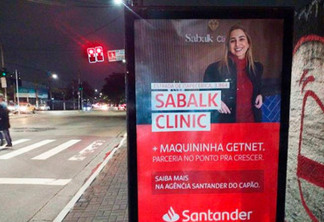 Santander transforma 100 pontos de ônibus no Capão Redondo com painéis OOH