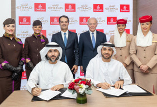 Emirates e Etihad anunciam expansão interline
