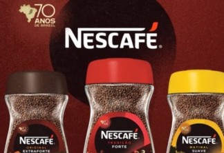 Nescafé celebra 70 Anos no Brasil com embalagens comemorativas