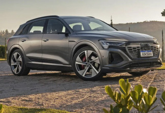 Audi destaca tecnologia e conforto do novo Audi Q8 e-tron 100% elétrico