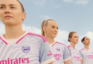 Adidas e Arsenal apresentam segundo uniforme do Time Feminino