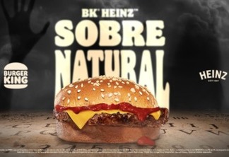 Burger King e Heinz apresentam novo sanduíche de Halloween