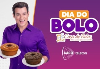Casa de Bolos realiza campanha de arrecadação do Teleton com Celso Portiolli