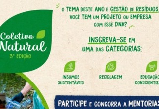 Natural One vai premiar negócios focados na gestão de resíduos em um total de R$ 90 mil