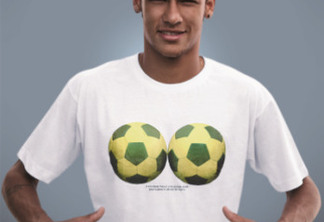 Neymar é a estrela de campanha contra o câncer de mama