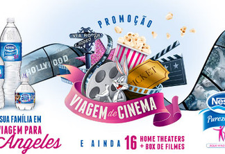 "Viagem de Cinema" na promo da Nestlé Pureza Vital