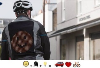 Ford cria a “Jaqueta Emoji” para comunicação de ciclistas