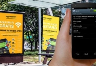 Amazon leva Wi-Fi grátis a pontos de ônibus de SP