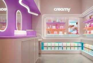 Creamy inaugura loja conceito na Estação Anacapri