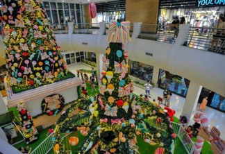 Fini patrocina decoração de Natal do Mooca Plaza Shopping