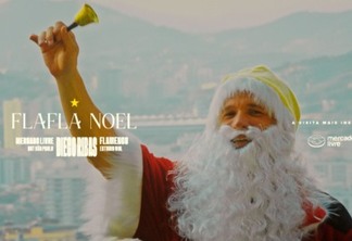 Diego Ribas vira Papai Noel em ação do Mercado Livre