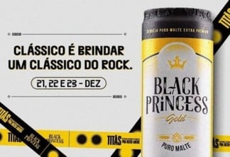 Black Princess é cerveja oficial do encerramento da turnê 'Titãs Encontro'
