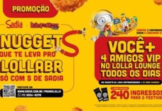 Sadia vai sortear 255 ingressos para o Lollapalooza Brasil 2024