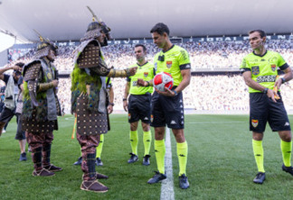 Disney+ e Star+ levam samurais para jogo entre Corinthians e Santo André