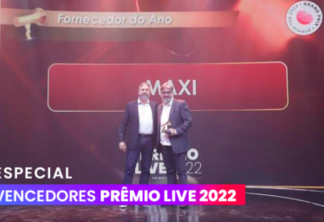 MAXI ganha o Grand Prix como fornecedor full service no Prêmio Live 2022