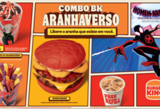 Burger King anuncia combo em homenagem ao novo filme do Homem-Aranha