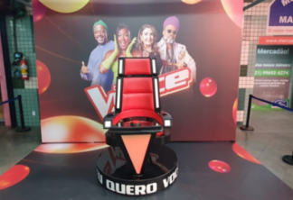 Globo leva ambientação de The Voice Kids ao Mercadão de Madureira