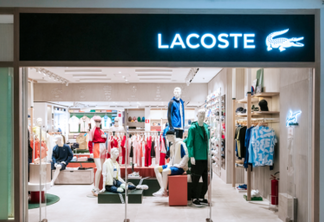 Lacoste reinaugura loja no Shopping Anália Franco