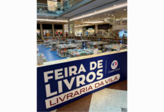 Livraria da Vila realiza sua Feira de Livros no Shopping Anália Franco