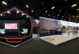 Disney leva Marvel Store e loja Disney 100 à CCXP