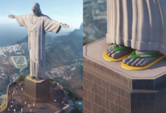 Havaianas calça Cristo Redentor em homenagem ao verão brasileiro