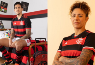Adidas e Flamengo apresentam principal uniforme para a temporada