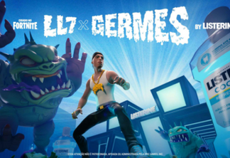 Listerine convocou L7nnon para show com gameplay exclusiva contra germes no Fortnite