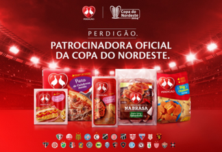 Perdigão divulga patrocínio à Copa do Nordeste