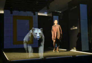 Por que a Nat Geo desfilou com animais holográficos na New York Fashion Week?