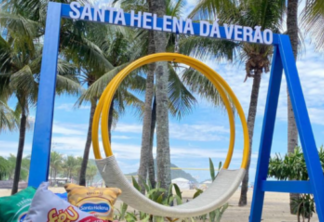Santa Helena tem espaço com praia de fundo em Copacabana