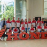 Honda Racing trouxe pilotos para visita a escritório e fábricas em SP