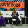 Txai Suruí, Colette Pichon Battle e Angela Pinhati no SXSW