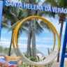 Santa Helena tem espaço com praia de fundo em Copacabana