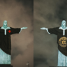 Club de Regatas Vasco da Gama projeta camisa no Cristo Redentor em homenagem aos 100 anos da Resposta Histórica